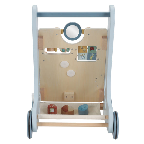 Chariot de marche Forest Friends Little Dutch en bois avec activités d’éveil