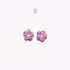 Charms Mini Fleurs – Les Nicolettes – Mauve Orange