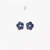 Charms Mini Fleurs – Les Nicolettes – Mix Bleu