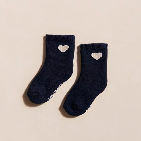 Chaussettes bébé coeur nuit Emoi Emoi.