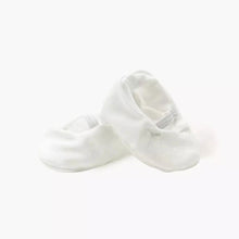  Chaussons ballerines blancs Minikane – chaussures en lycra pour poupée Gordis 34 cm