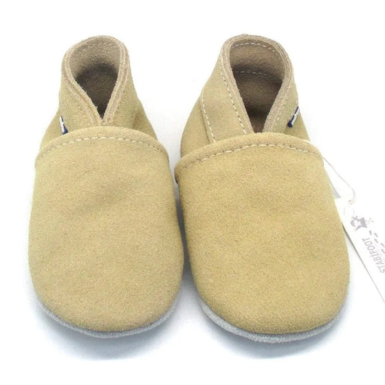 Chaussons bébé en cuir souple Babysoft Arène Stabifoot.