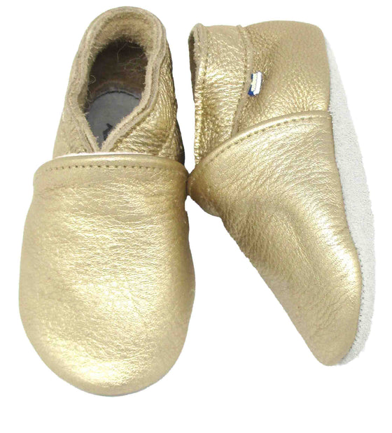 Chaussons souples bébé Babysoft Gold Stabifoot.