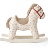 Cheval à bascule en tissu beige à pois Kid’s Concept – modèle Dotty pour enfant