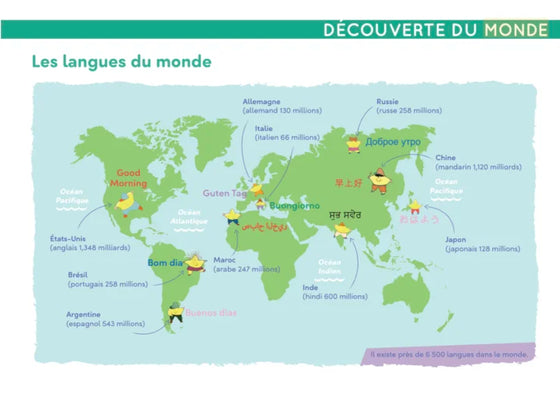 Chevalet éducatif enfant Étoilium – À la découverte du monde avec les étoiliots, 50 fiches autocorrectives, CE2 à 6e
