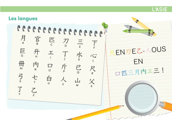 Chevalet éducatif enfant Étoilium – À la découverte du monde avec les étoiliots, 50 fiches autocorrectives, CE2 à 6e
