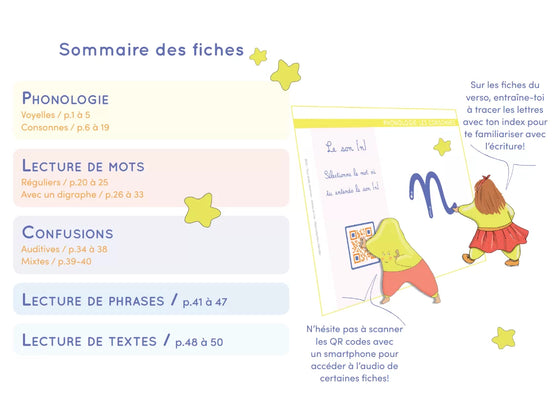 Chevalet éducatif Apprendre à lire autrement Étoilium – méthode spéciale DYS pour enfants
