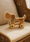 Chien à tirer en bois Poppy Mrs Ertha jouet enfant