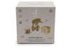 Trois jouets en bois Bunny Luz du coffret Jollein