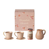 Coffret chocolat chaud pour lapins et souris Maileg.