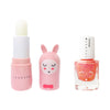 Coffret Duo Rose Fraise Inuwet – baume à lèvres et vernis à l’eau pour enfant