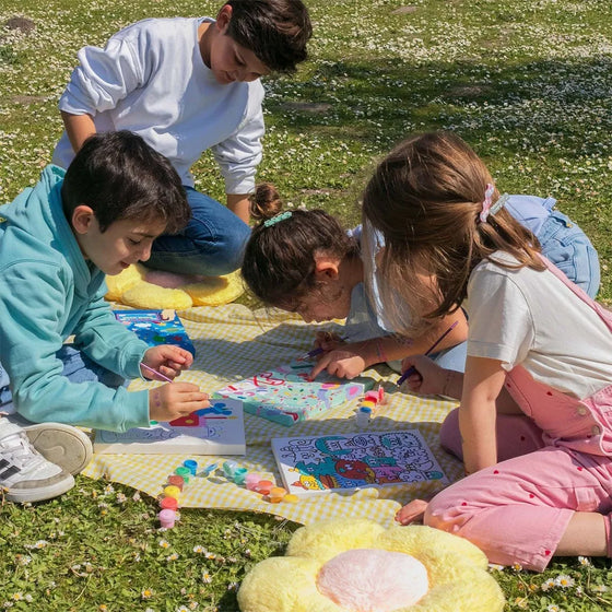 Coffret peinture au numéro Vidéo Game Petit Pinceau La Petite Épicerie – activité créative enfants