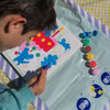 Coffret peinture au numéro Yummy Petit Pinceau La Petite Épicerie – activité créative enfants