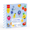 Kit porte-clés enfant à décorer avec diamants – fruits amusants – activité créative 5+