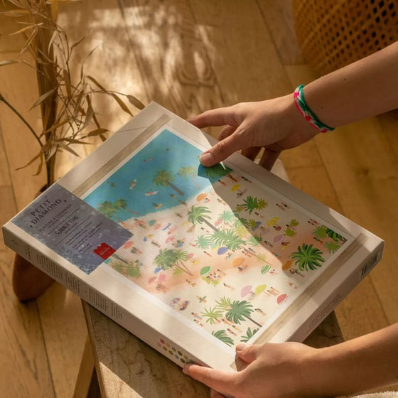Coffret petit Diamond painting summer time La Petite Epicerie