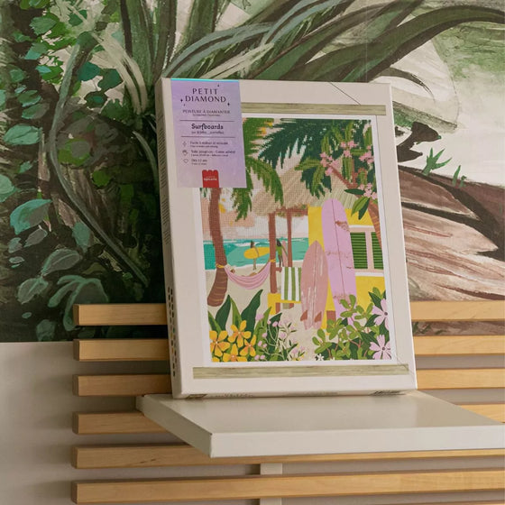 Coffret Diamond Painting Surfboards La Petite Epicerie