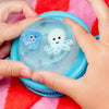 Coffret savon surprise enfant Bleu Océan avec trousse à customiser Ludi Soap x Petikids