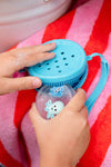 Coffret savon surprise enfant Bleu Océan avec trousse à customiser Ludi Soap x Petikids