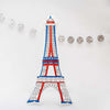 Coloriage gonflable en forme de Tour Eiffel Ara Creative. Activité originale pour enfant JO 2024.