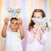 Coloriages gonflables papillons Ara Créative. Idée d'activité pour enfant à partir de 3 ans.