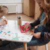 Coloritable D.B.Kids – table pour enfants à colorier à l’infini avec feutres effaçables