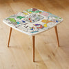 Coloritable D.B.Kids – table pour enfants à colorier à l’infini avec feutres effaçables
