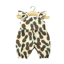  Combinaison Claudie en gaze de coton ananas pour poupées Gordis Minikane – tenue estivale et ludique pour jeux d’imitation enfant.