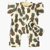 Combinaison Lili et headband imprimé ananas pour poupées Babies Minikane – tenue en coton doux, parfaite pour habiller les poupées avec style.