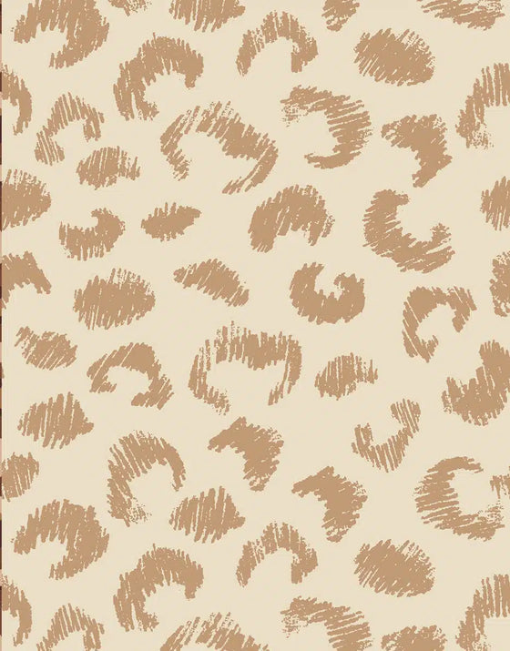 Ensemble combinaison et headband en molleton motif féline pour poupées Minikane – tenue Lili