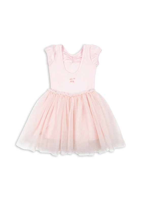 Costume de princesse rose pour enfant avec robe, cape et couronne Konges Sløjd