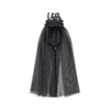 Couronne princesse Halloween noire avec voile scintillant – Konges Sløjd