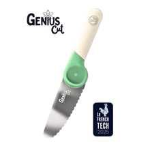  Couteau éducatif vert Genius Cut Les Petits Architectes