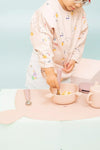 Set de couverts avec étui Zoé Koala Dusty Mauve The Cotton Cloud