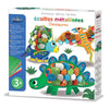 Animaux décos faciles - Dinosaures à écailles métallisées - Créa Lign' - vue 1