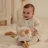 Cube d’activités bébé velours Little Dutch avec lapin et anneau de dentition