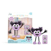 Personnage Lumi violet pour le bain et deux cubes lumineux Glo Pals.