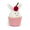 Peluche Amuseables Cupcake Lapin Jellycat.