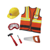 Déguisement bricoleur enfant 5-6 ans avec accessoires Great Pretenders costume ouvrier