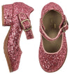 Déguisement cape de fée et chaussures à paillettes rose Konges Slojd.