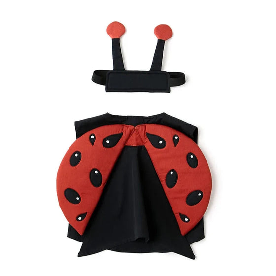 déguisement enfant coccinelle avec ailes et serre-tête Kid’s Concept