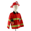Déguisement pompier enfant Labay – costume complet avec veste rouge, casque et accessoires pour jeu d’imitation