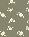 Sous-vêtements fille marguerites pour poupée 34 cm – débardeur et shorty fleuris compatibles Minikane.