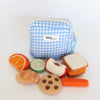 Dolly Lunch Pack pour poupée – Vichy bleu Salli Collective