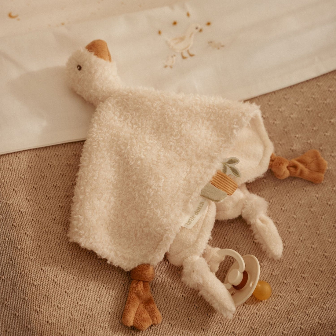  doudou carré oie bébé Little Dutch Newborn
