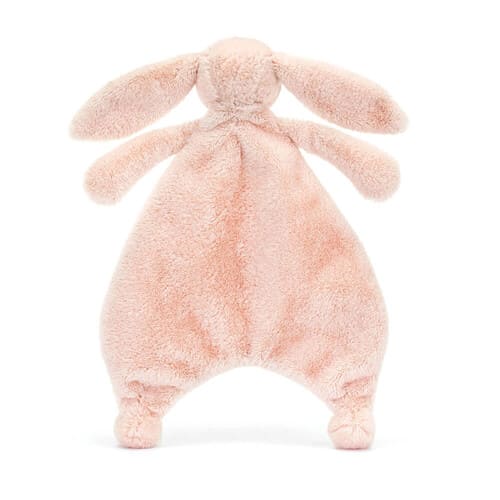 Doudou lapin bashful rose Jellycat. Cadeau de naissance. Jouet bébé.