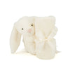 Doudou peluche lapin Bashful - Cream - Jellycat