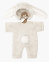 Ensemble Bunny écru en fausse fourrure – Gordis – Minikane – mise en scène