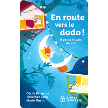  Carte audio Yoto "En route vers le dodo !" – 8 petits rituels du soir pour enfants, par Didier Jeunesse