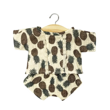  Ensemble court Lili pour poupées Gordis - Gaze de coton Ananas - Minikane