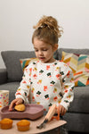 Ensemble de couverts pour enfants avec anneau cobalt The Cotton Cloud